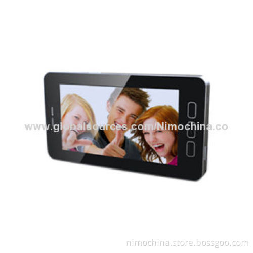 5-inch Digital Door Peephole with 2-megapixel Camera, 160 Degrees, Auto-photo Snapping Function